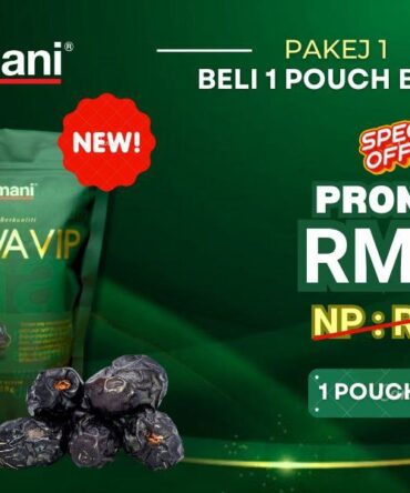 1 pouch bag kurma ajwa